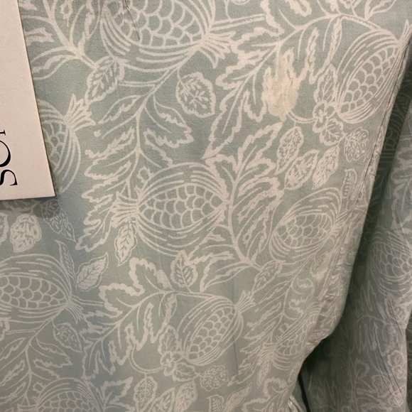 SONMER boho green/blue dress - Picture 9 of 12